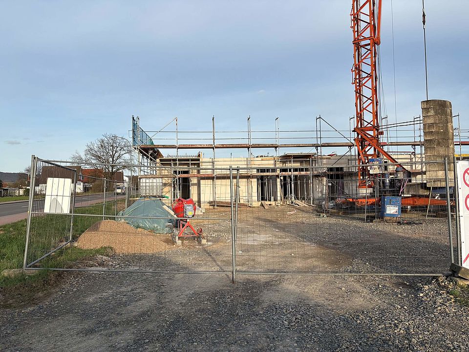 Baustelle Kita auf der Hude 2