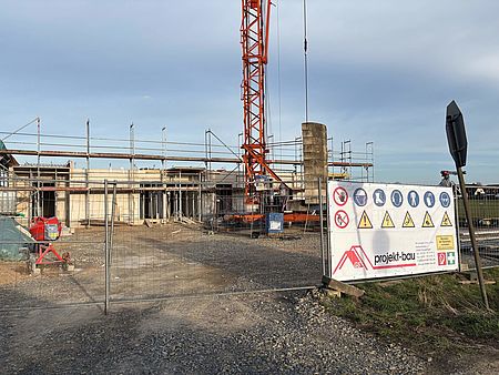 Baustelle Kita auf der Hude 1